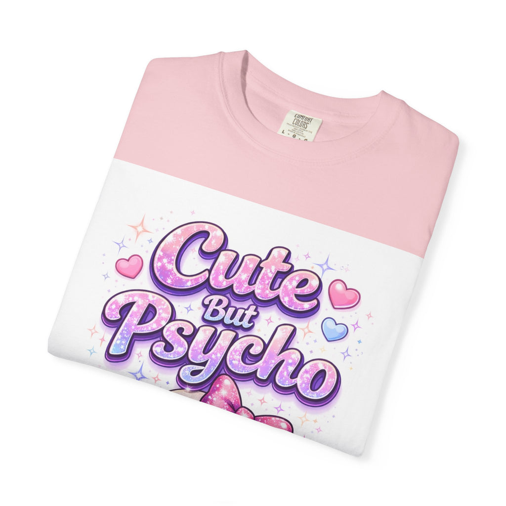 Cute But Psycho Skull T-Shirt — Pastel Kawaii Skull Tee