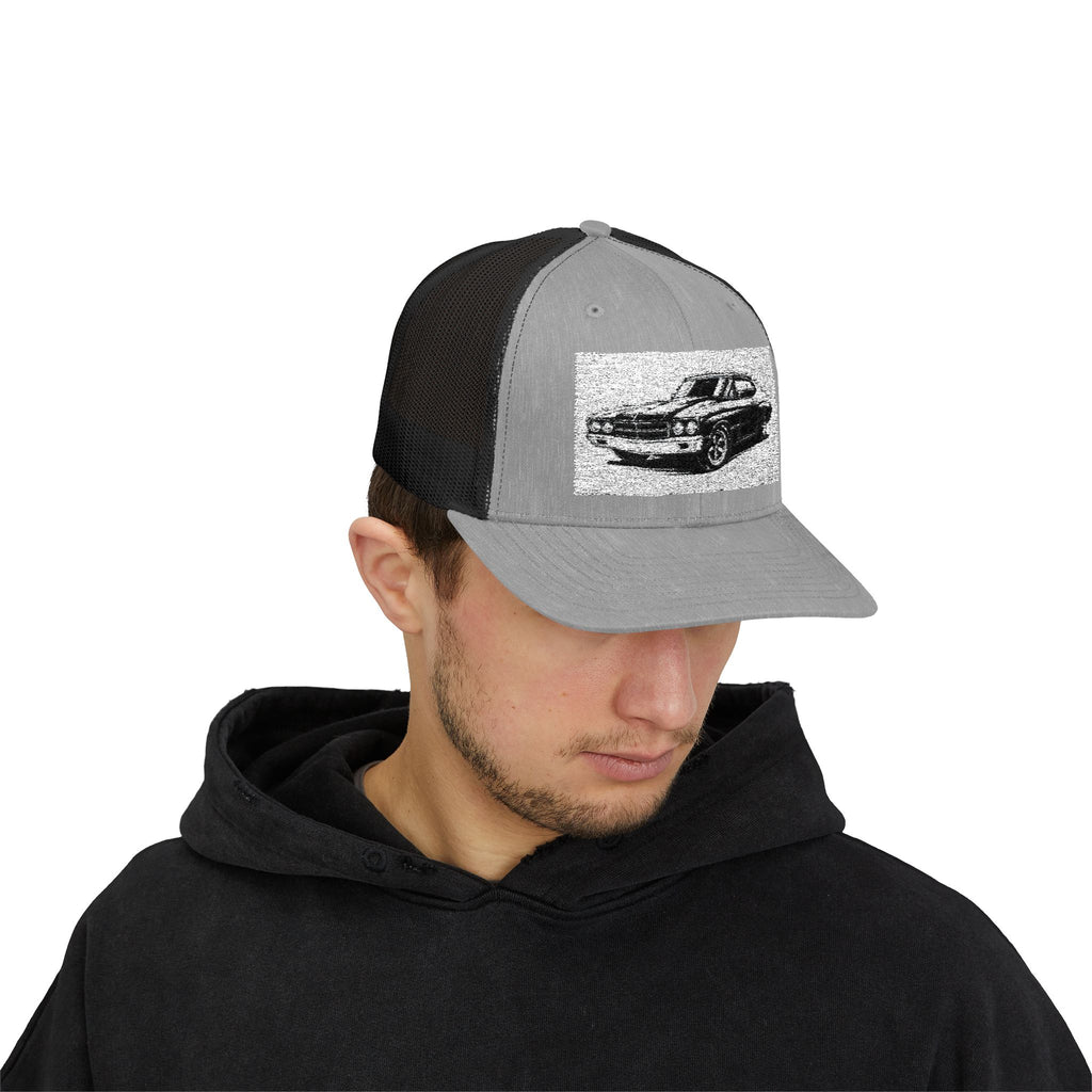 Vintage Sport Coupe Snapback Trucker Cap