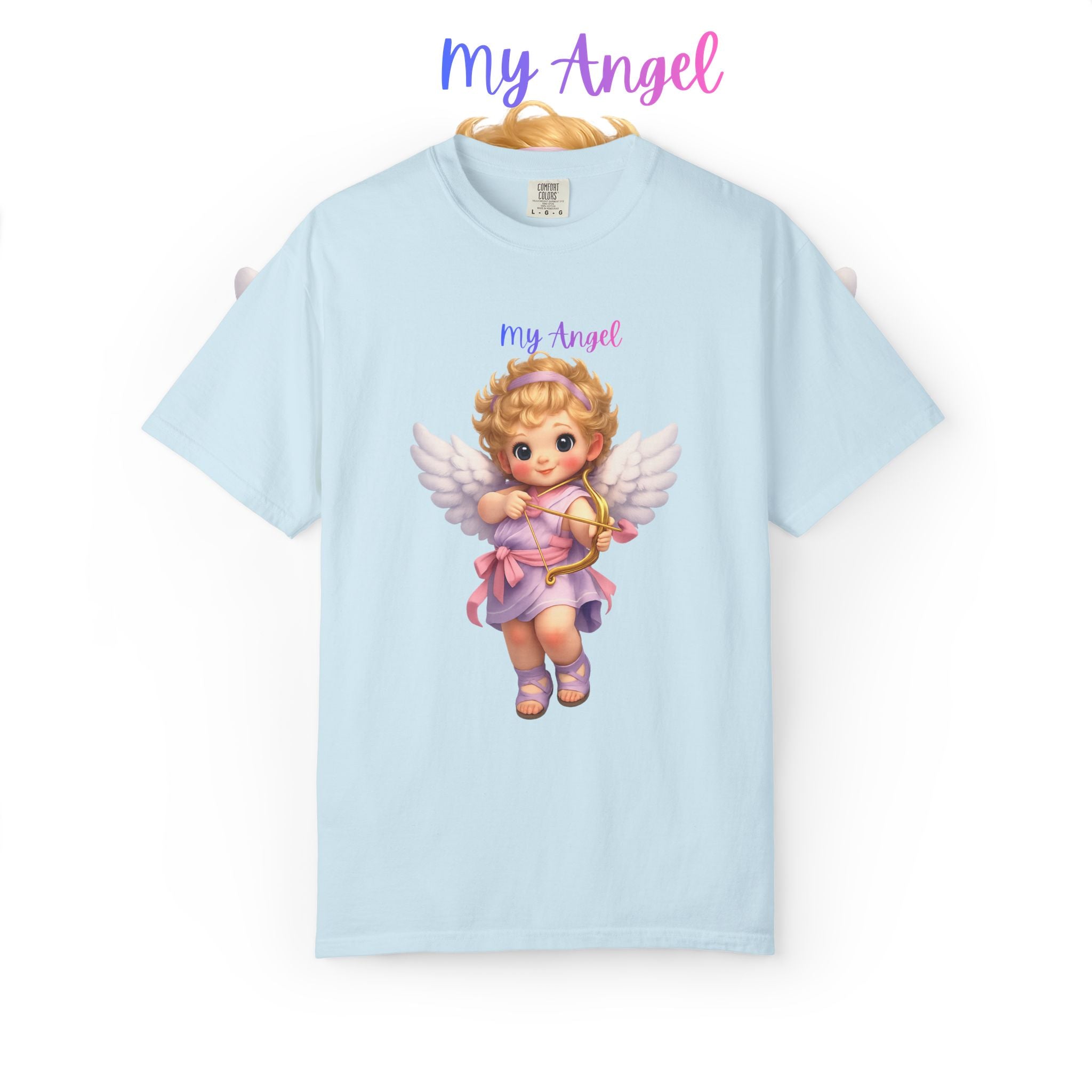 My Angel Tee — Cute Vintage Cherub Graphic T-Shirt
