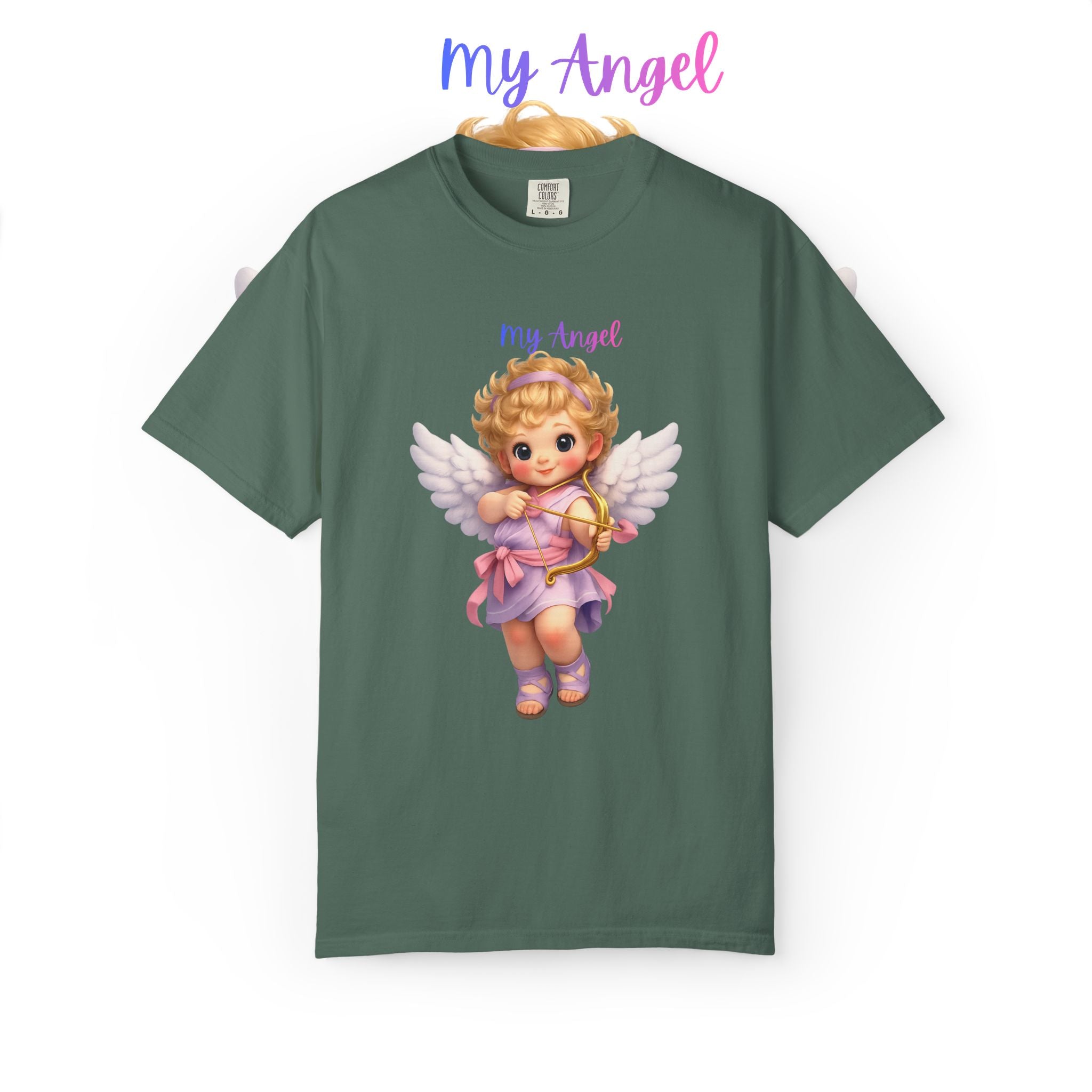 My Angel Tee — Cute Vintage Cherub Graphic T-Shirt