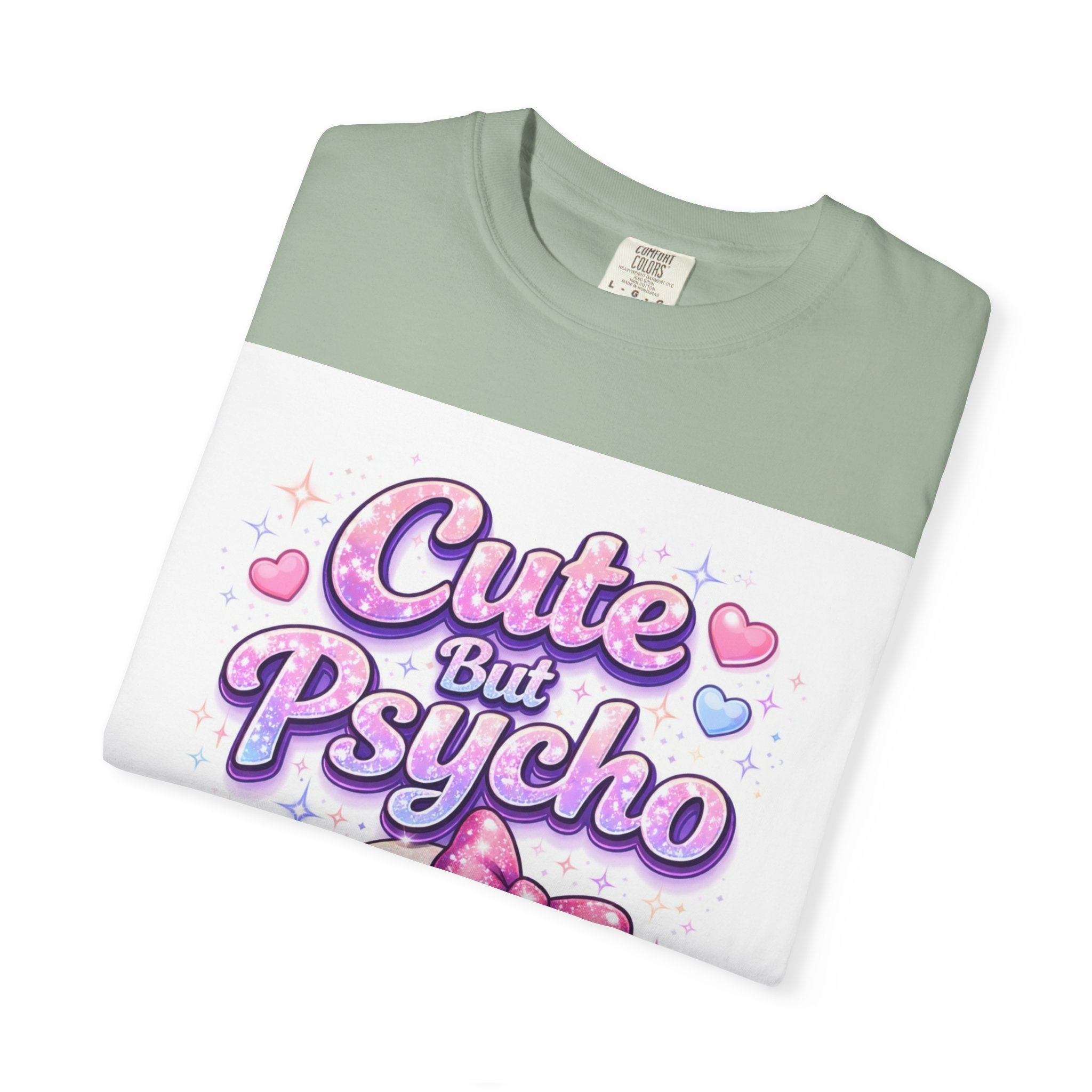 Cute But Psycho Skull T-Shirt — Pastel Kawaii Skull Tee