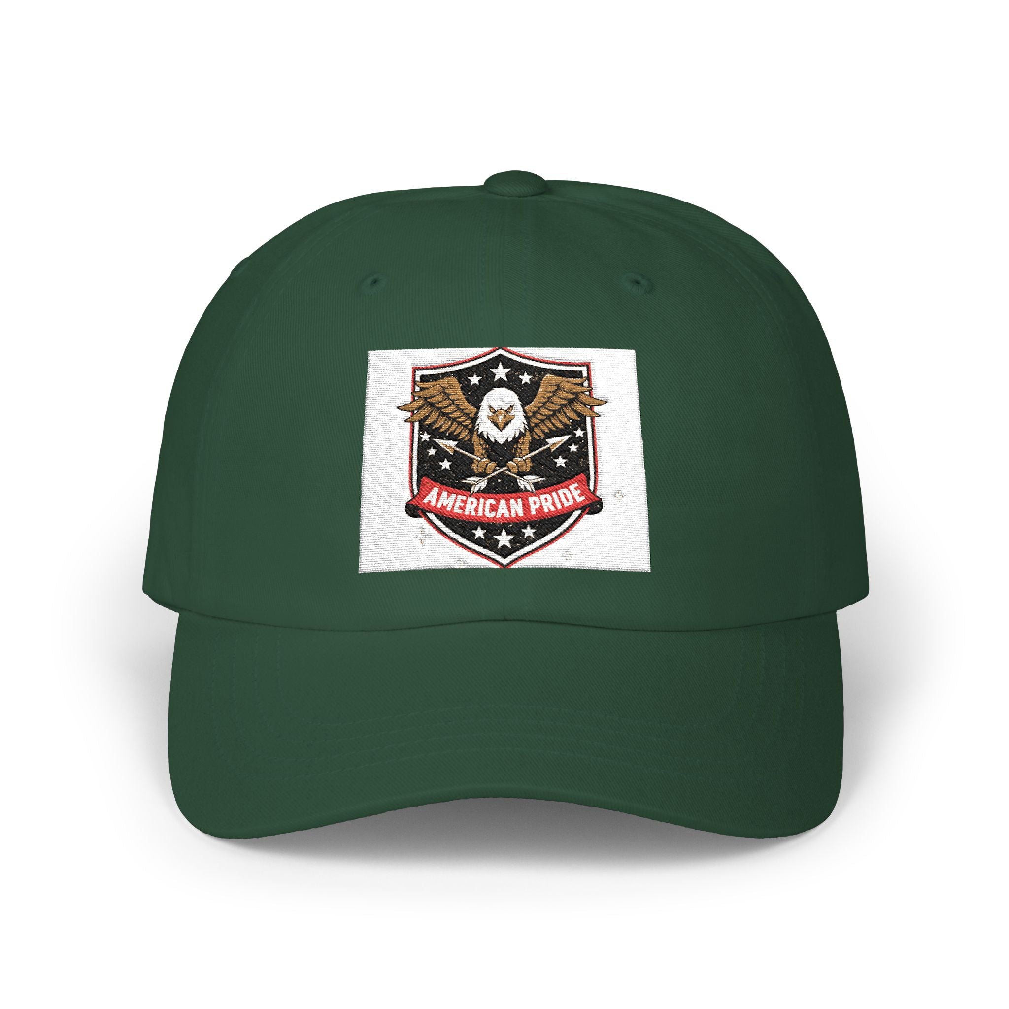 Dad Cap — Vintage American Pride Eagle Patch Hat