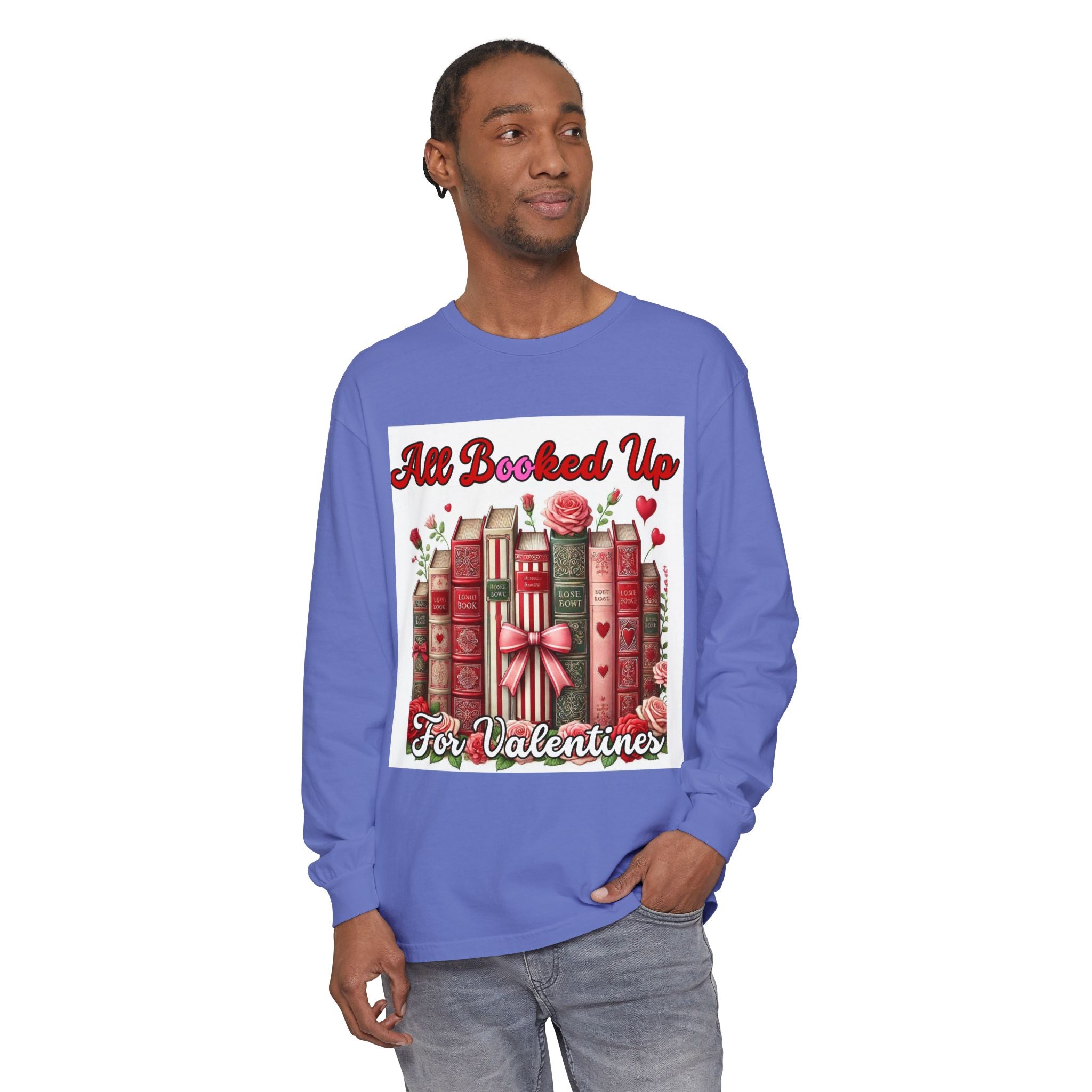 Valentine's 'All Booked Up' Long Sleeve Tee