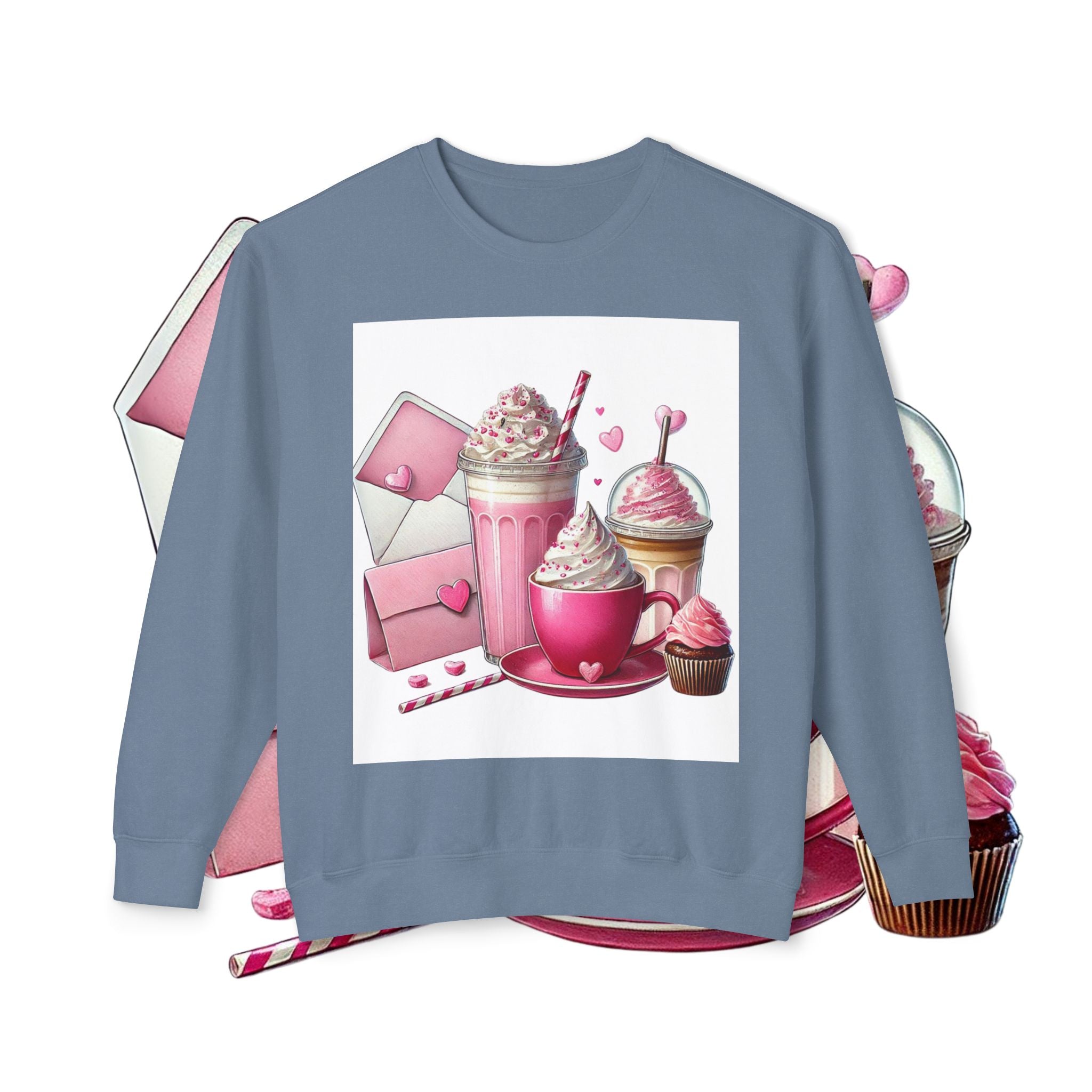 Valentine Sweet Treats Crewneck Sweatshirt