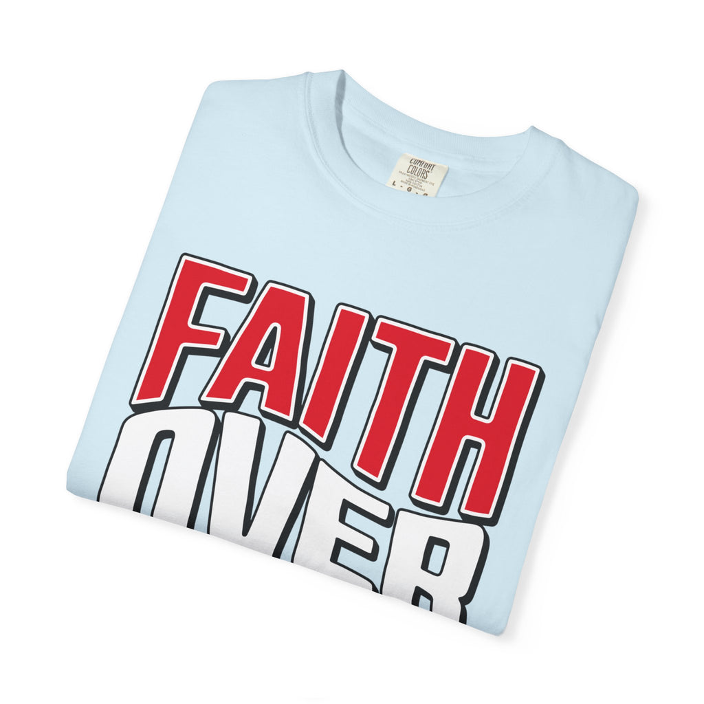 Faith Over Fear T‑Shirt — Christian Inspirational Tee ("The Lord Is On My Side")