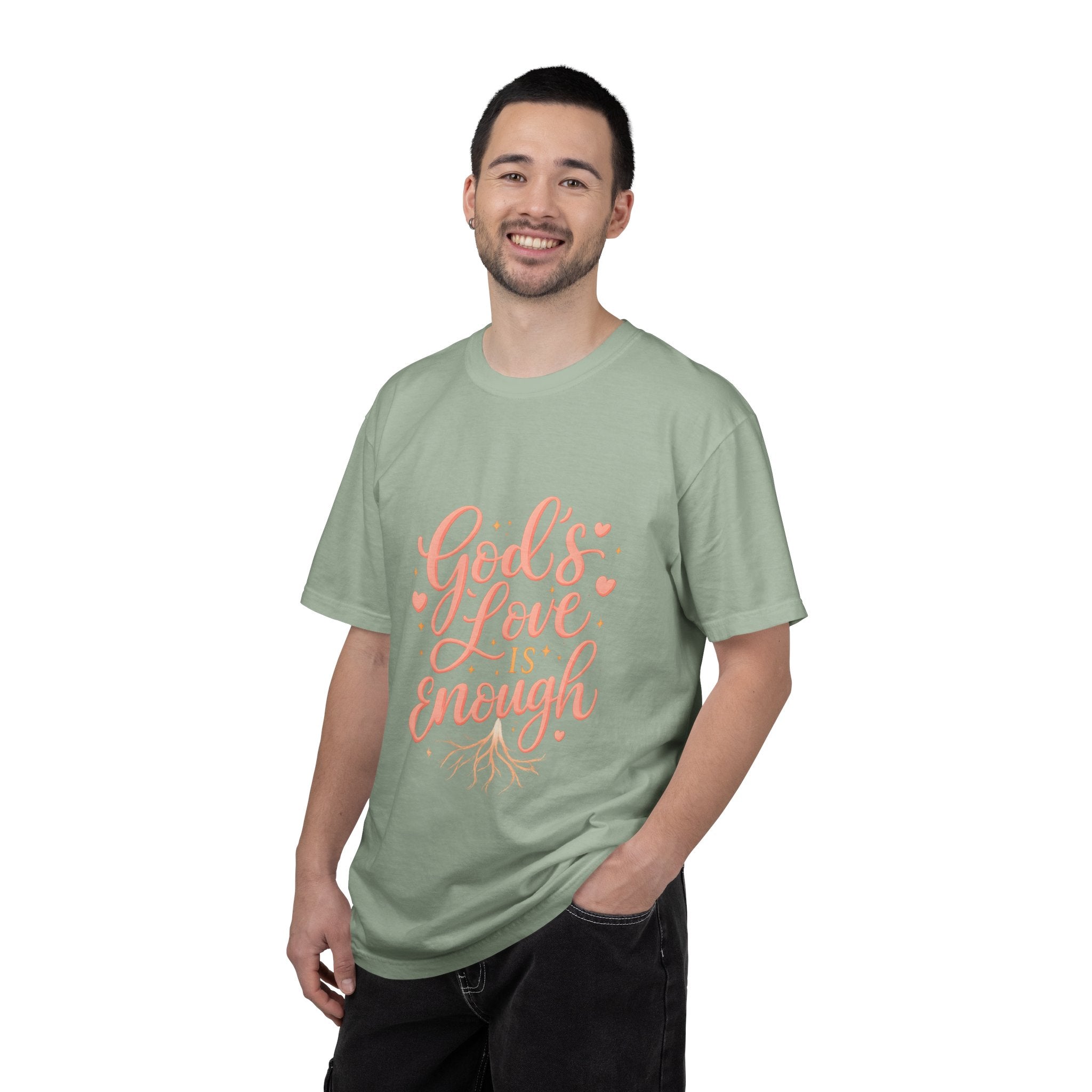 God's Love Is Enough T-Shirt — Inspirational Christian Tee
