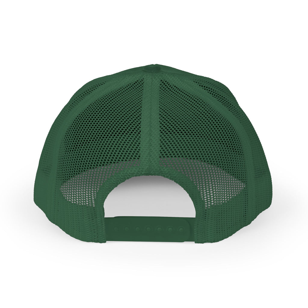 Arrow Cross Trucker Cap — Rustic Tribal Arrow Snapback Hat