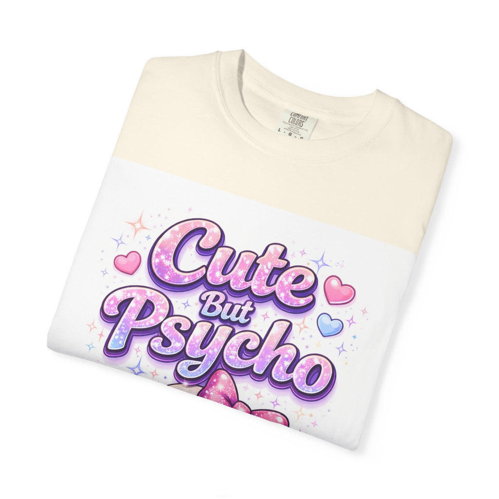 Cute But Psycho Skull T-Shirt — Pastel Kawaii Skull Tee