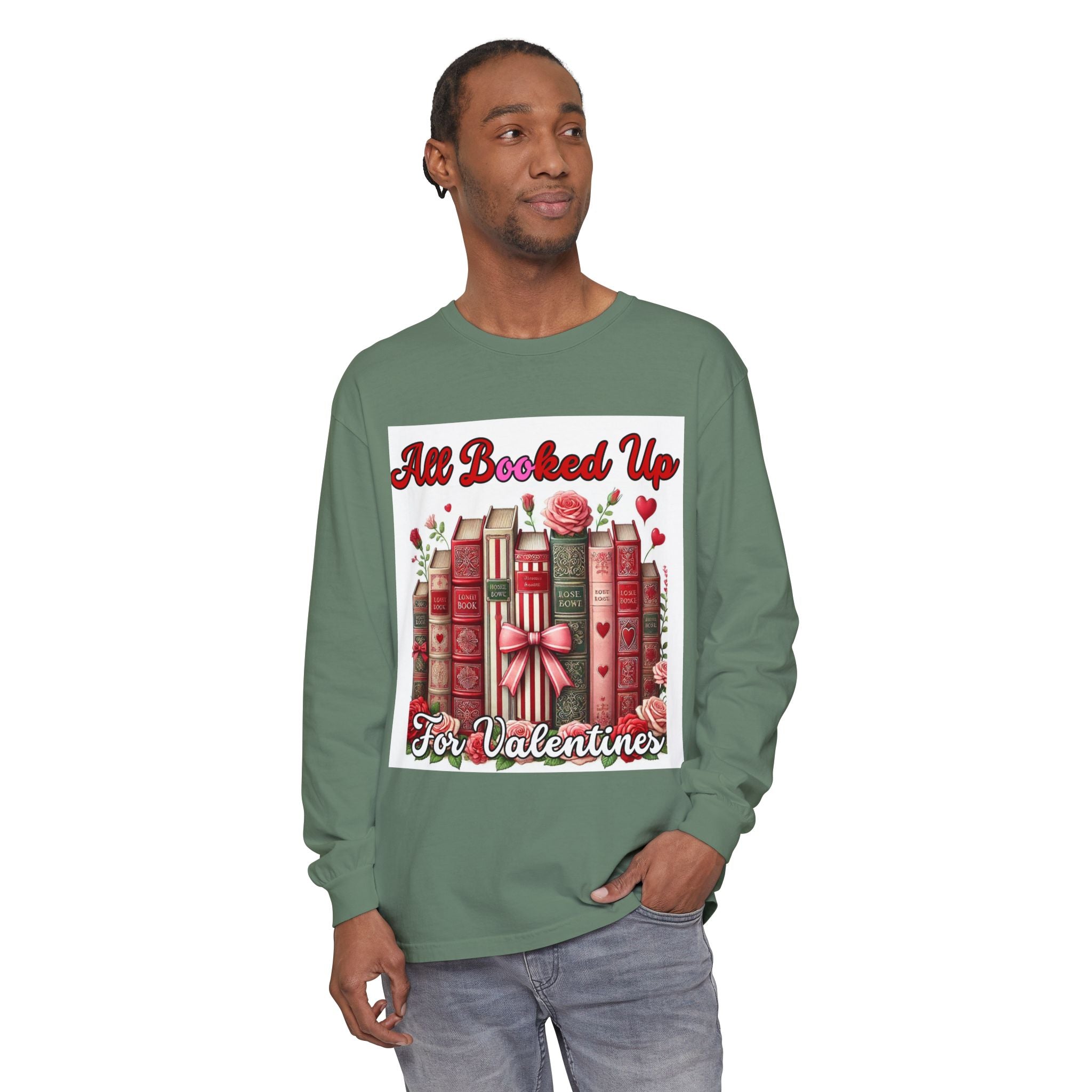 Valentine's 'All Booked Up' Long Sleeve Tee