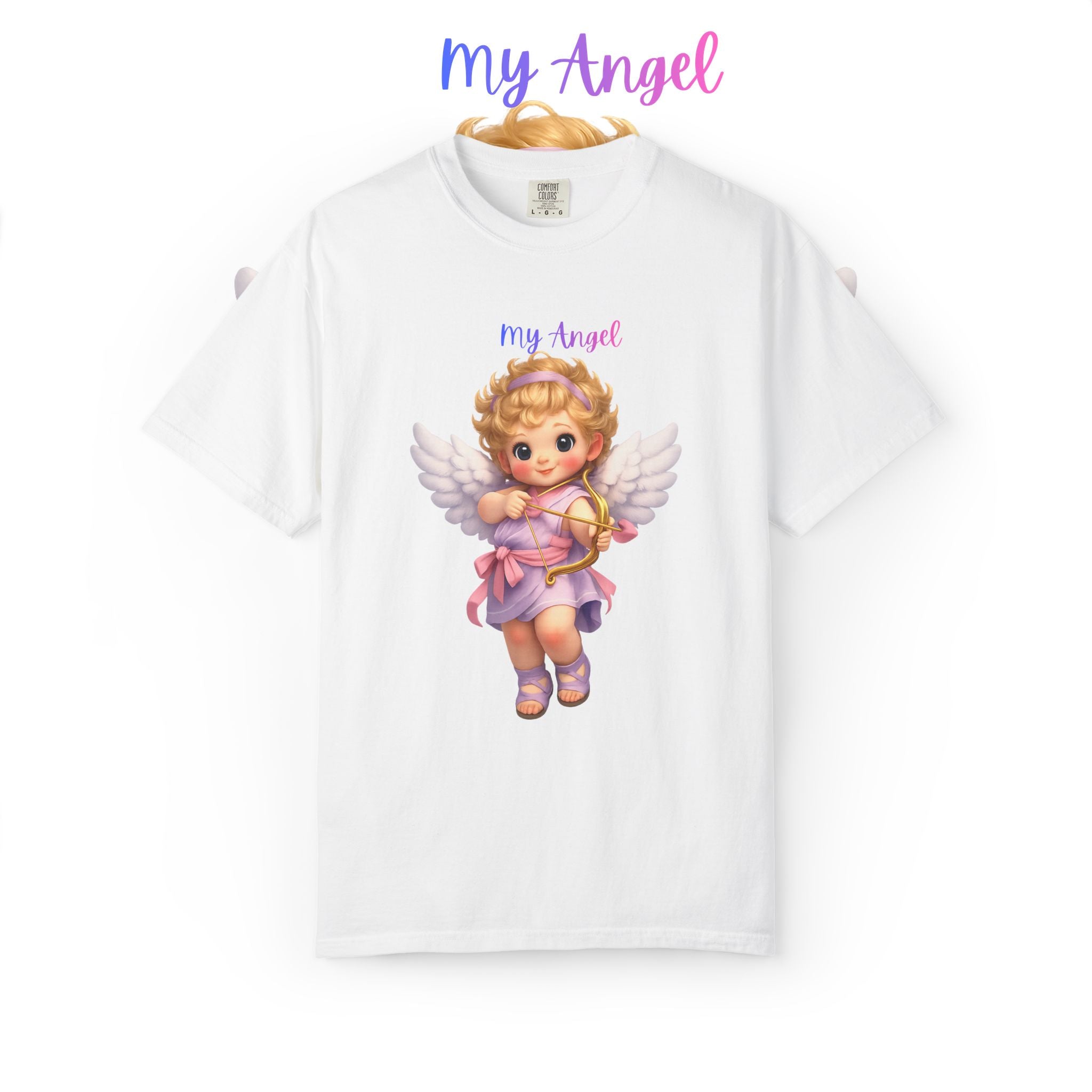 My Angel Tee — Cute Vintage Cherub Graphic T-Shirt
