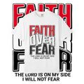 Faith Over Fear T‑Shirt — Christian Inspirational Tee ("The Lord Is On My Side")
