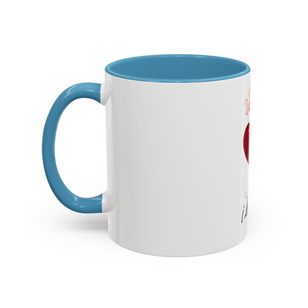 Valentine’s Day 'I Love You' Heart Balloon Accent Coffee Mug