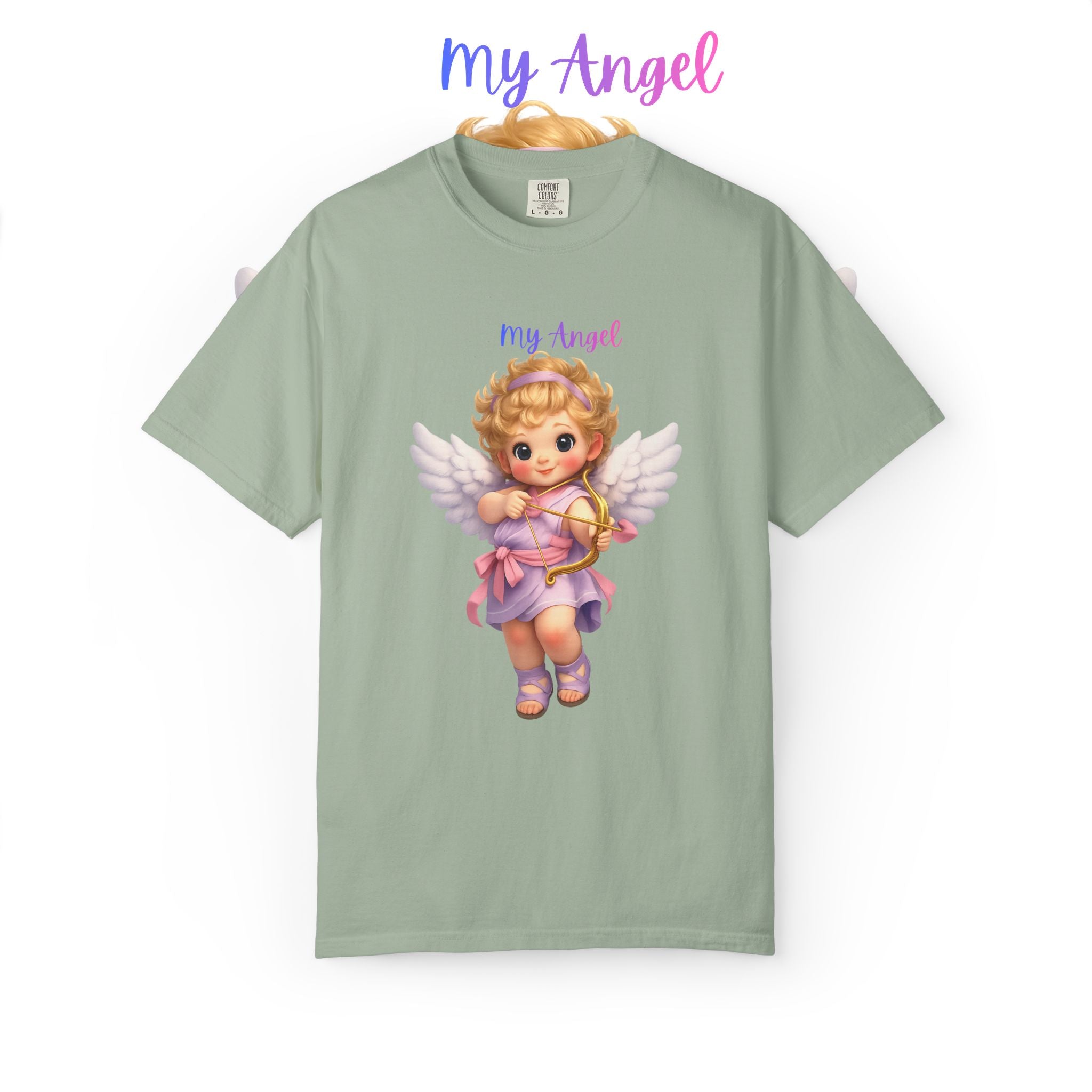 My Angel Tee — Cute Vintage Cherub Graphic T-Shirt
