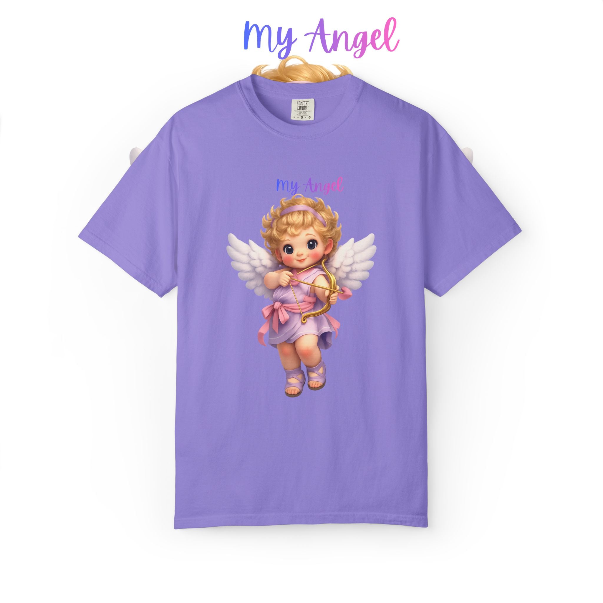 My Angel Tee — Cute Vintage Cherub Graphic T-Shirt