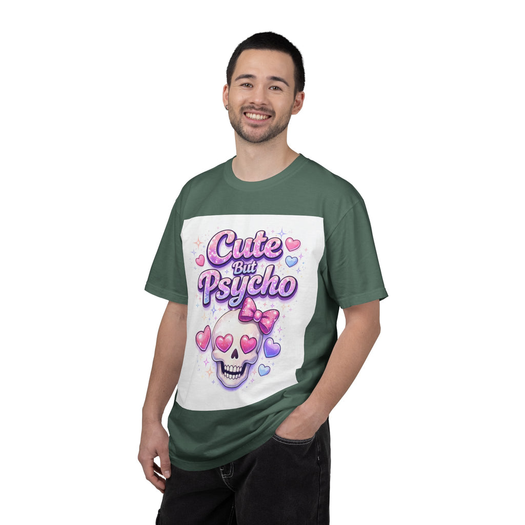 Cute But Psycho Skull T-Shirt — Pastel Kawaii Skull Tee