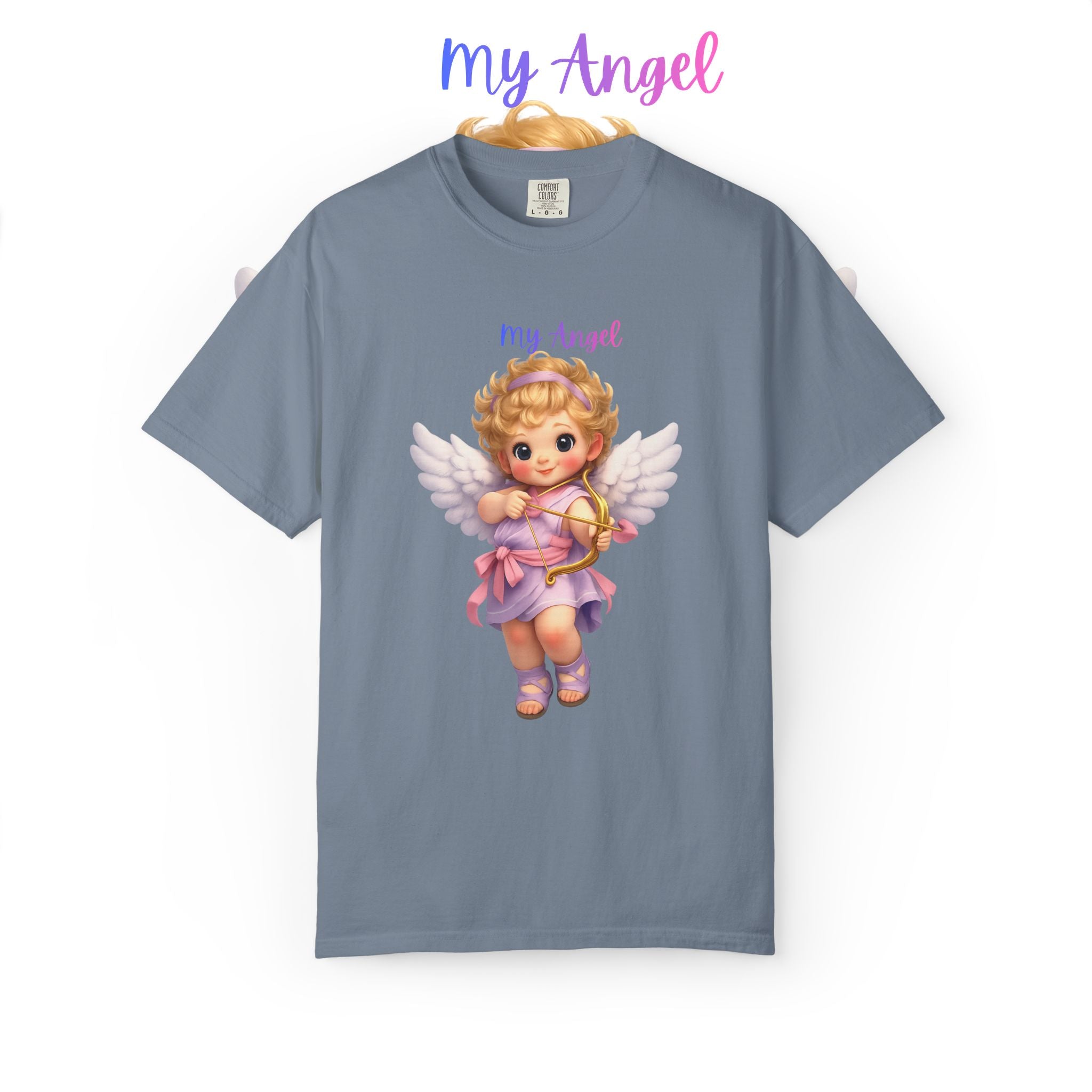 My Angel Tee — Cute Vintage Cherub Graphic T-Shirt