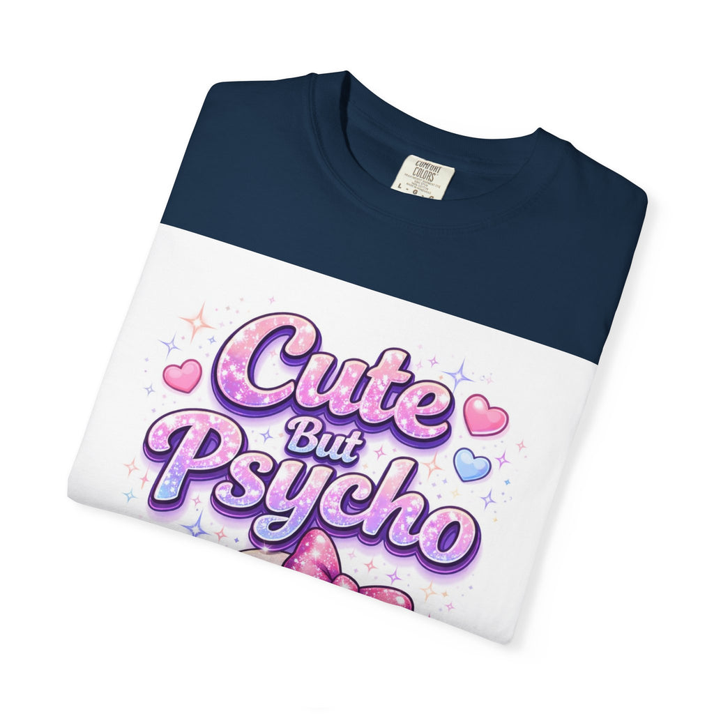 Cute But Psycho Skull T-Shirt — Pastel Kawaii Skull Tee
