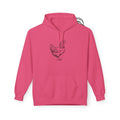Chicken Line Art Hoodie — Minimal Farmhouse Poultry Graphic