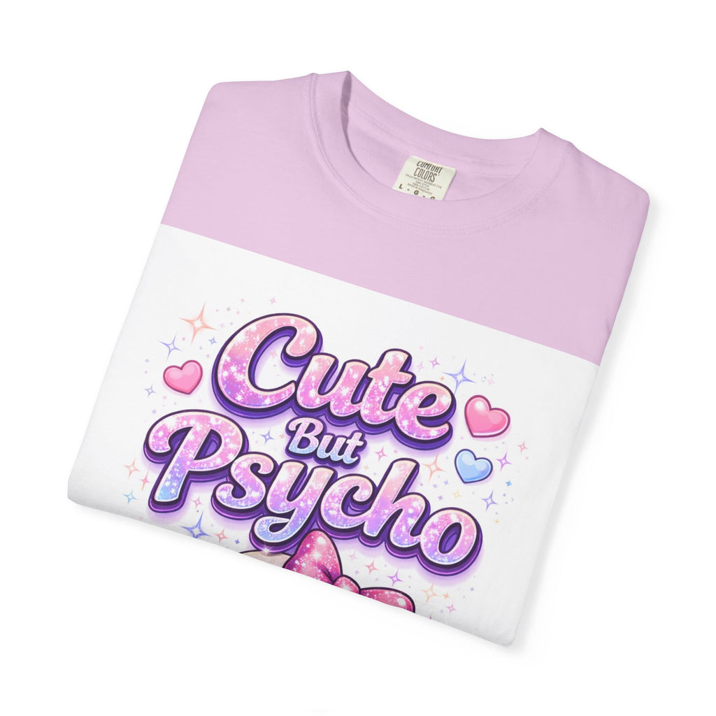 Cute But Psycho Skull T-Shirt — Pastel Kawaii Skull Tee
