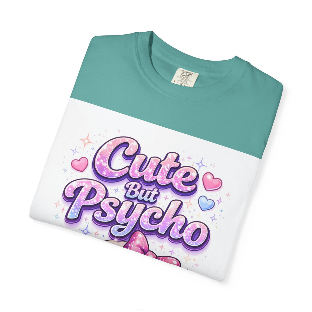 Cute But Psycho Skull T-Shirt — Pastel Kawaii Skull Tee