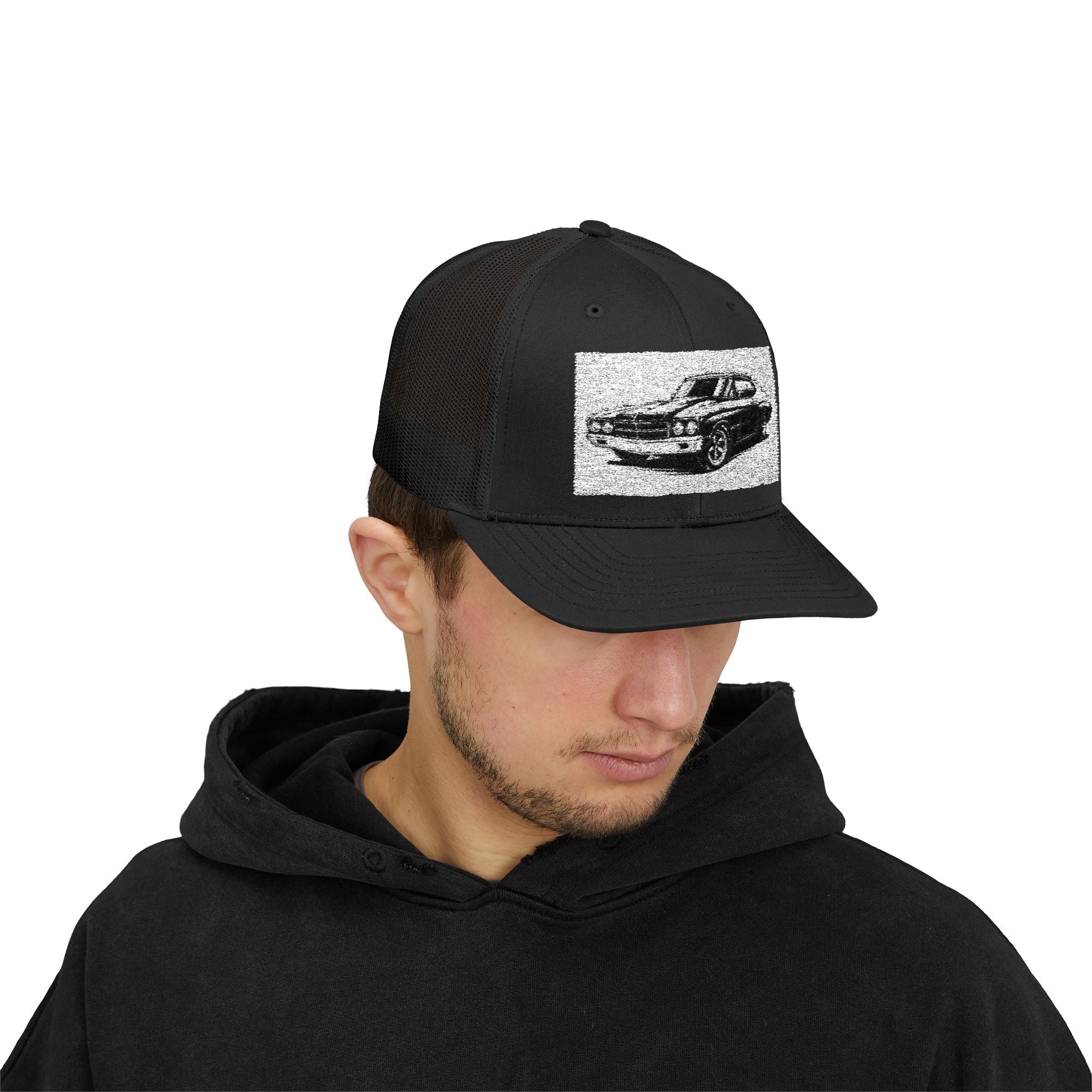 Vintage Sport Coupe Snapback Trucker Cap