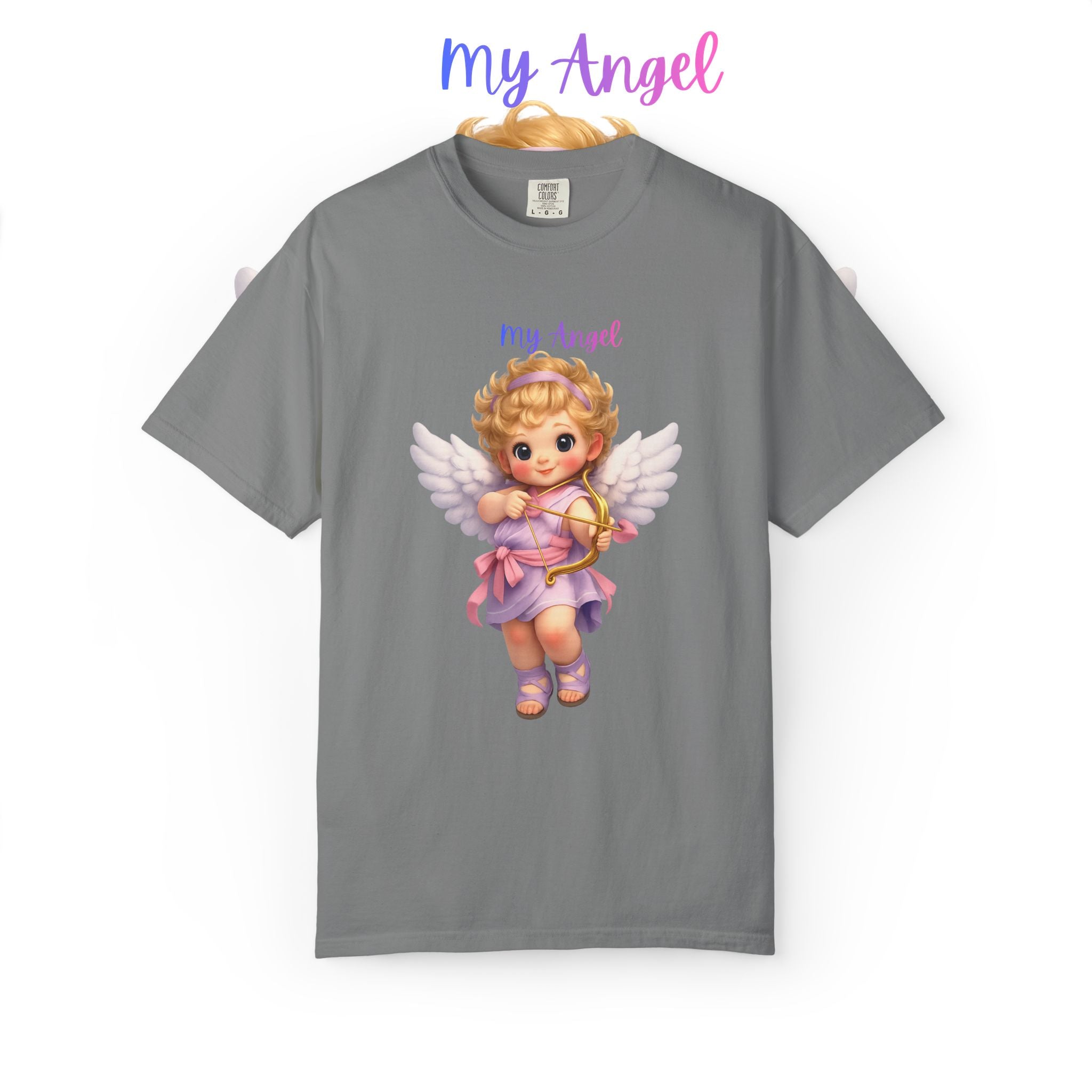 My Angel Tee — Cute Vintage Cherub Graphic T-Shirt