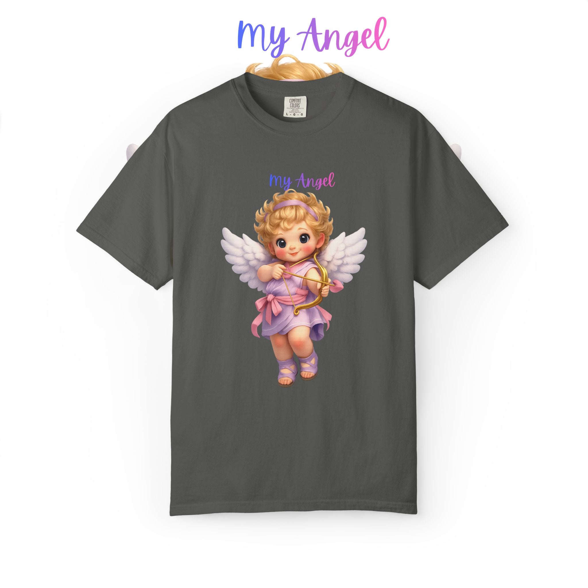 My Angel Tee — Cute Vintage Cherub Graphic T-Shirt