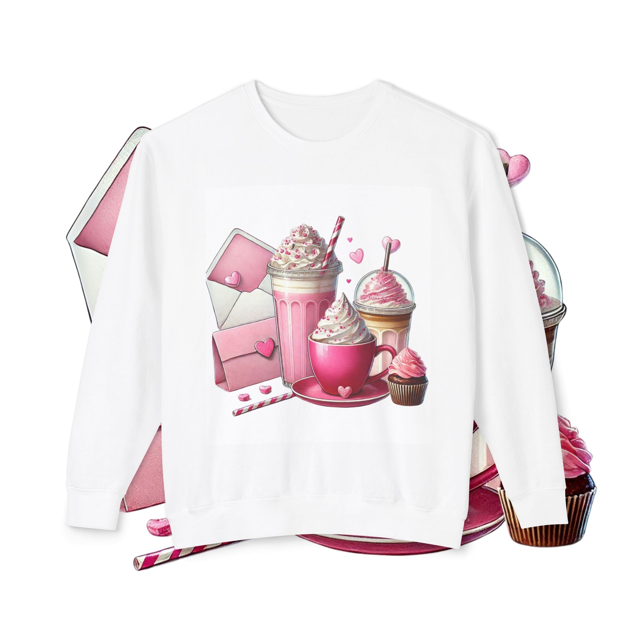 Valentine Sweet Treats Crewneck Sweatshirt