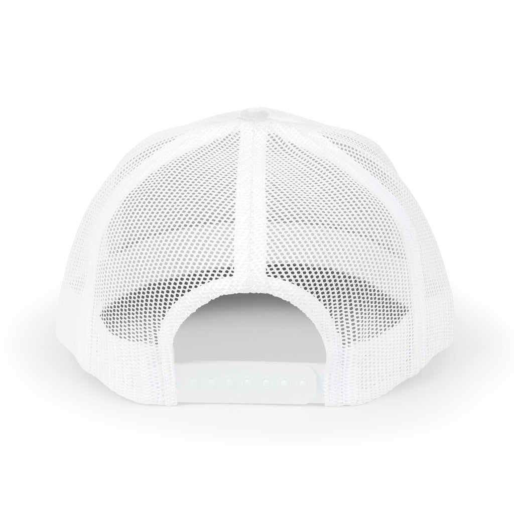 Arrow Cross Trucker Cap — Rustic Tribal Arrow Snapback Hat