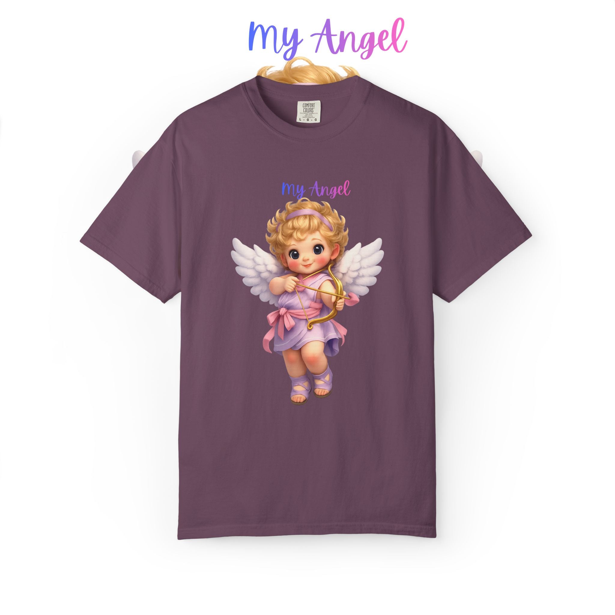My Angel Tee — Cute Vintage Cherub Graphic T-Shirt