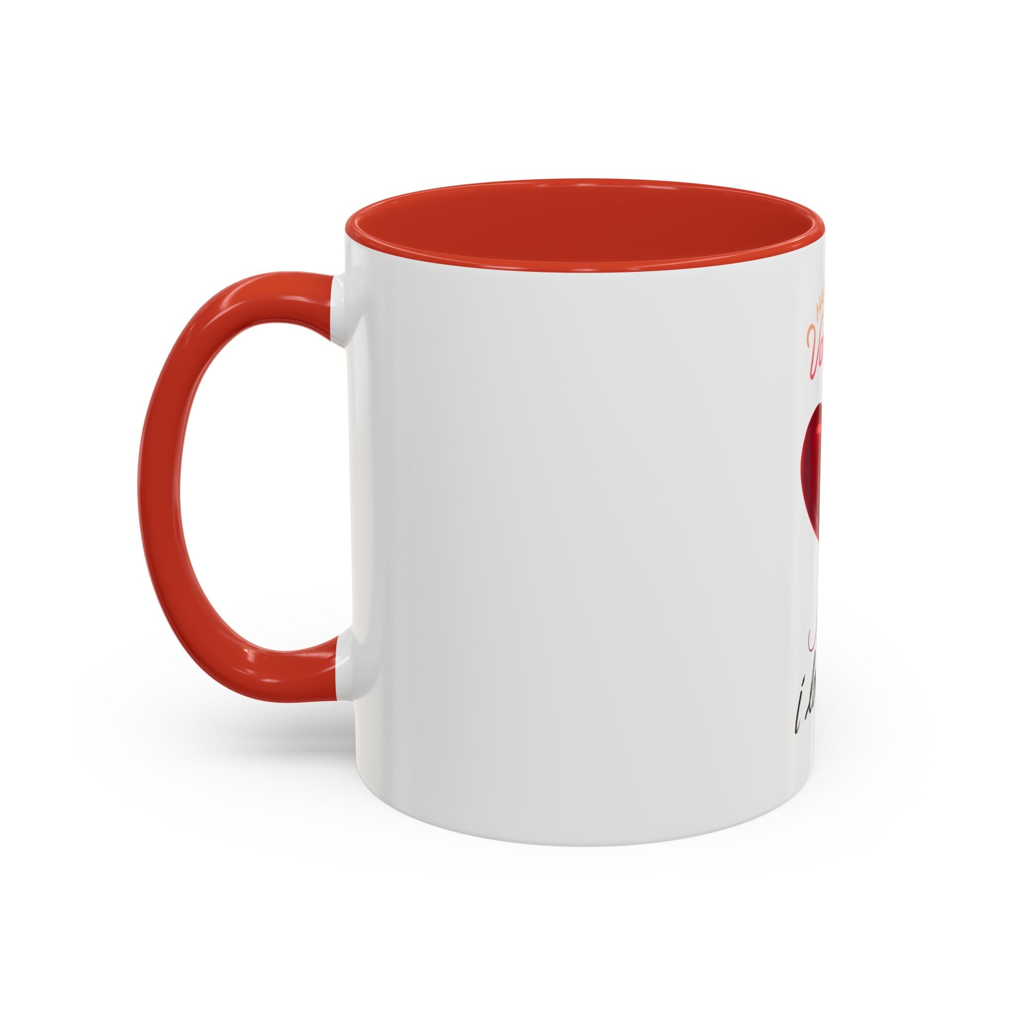 Valentine’s Day 'I Love You' Heart Balloon Accent Coffee Mug
