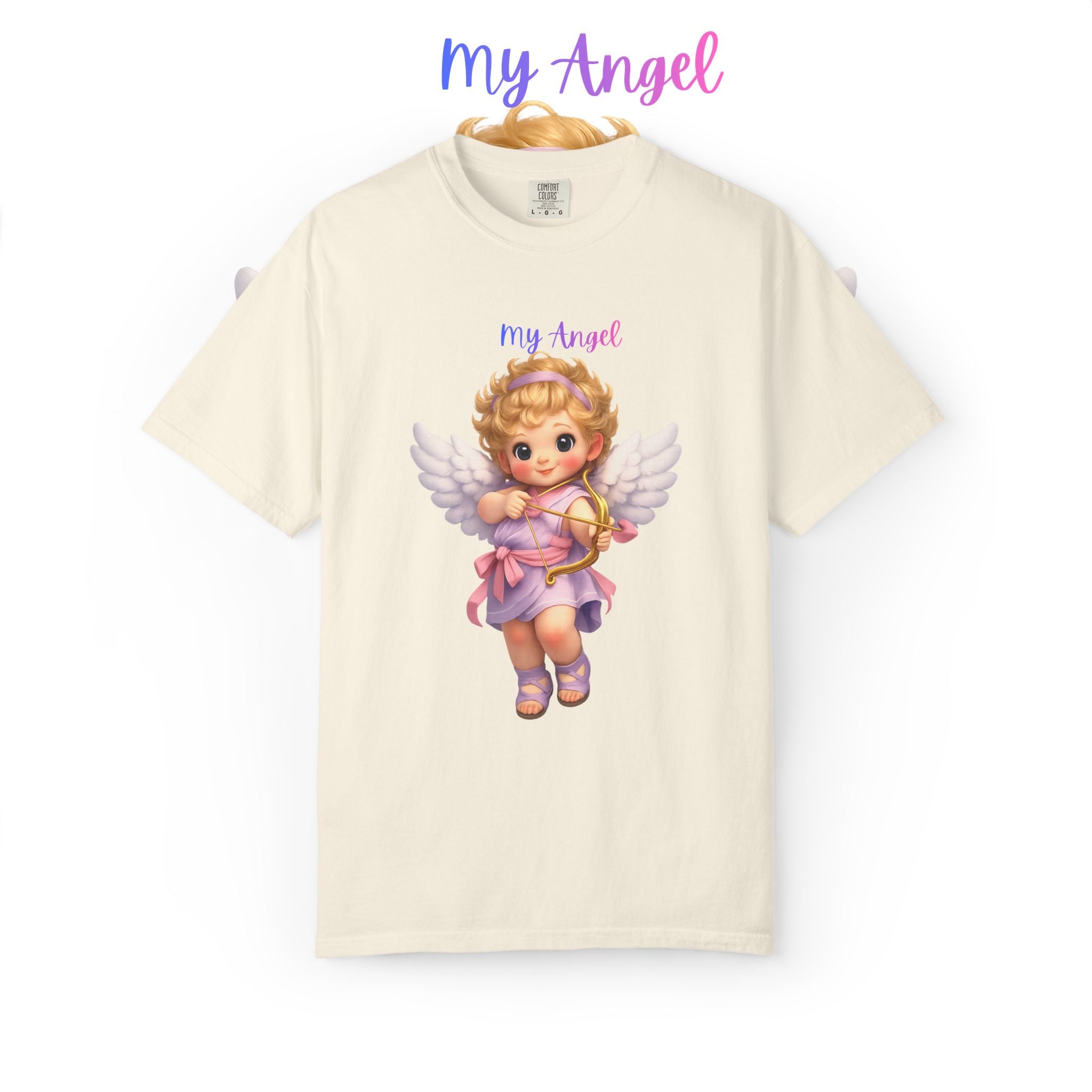 My Angel Tee — Cute Vintage Cherub Graphic T-Shirt