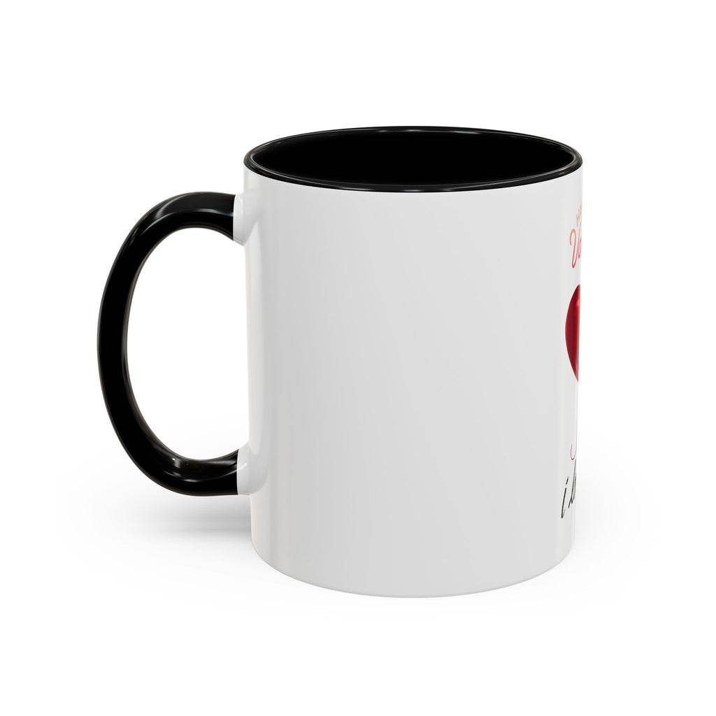Valentine’s Day 'I Love You' Heart Balloon Accent Coffee Mug