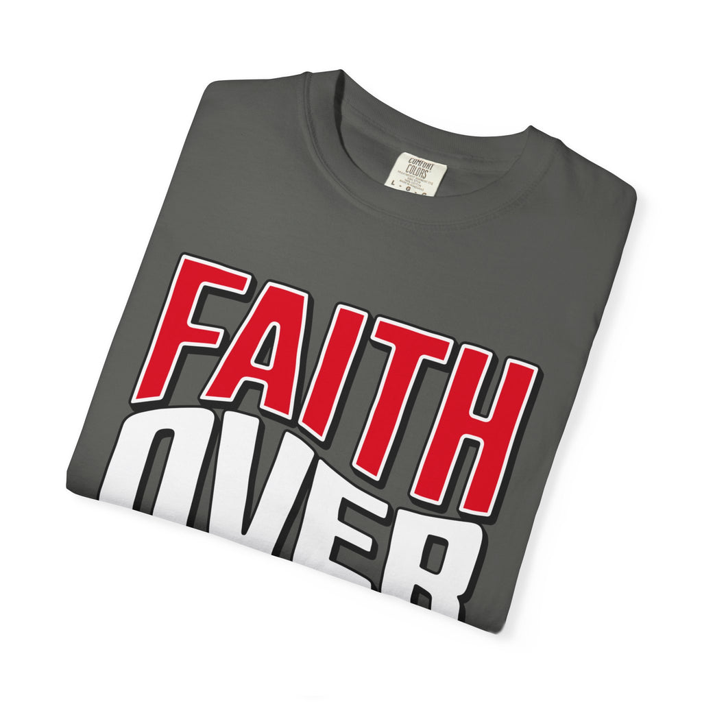 Faith Over Fear T‑Shirt — Christian Inspirational Tee ("The Lord Is On My Side")