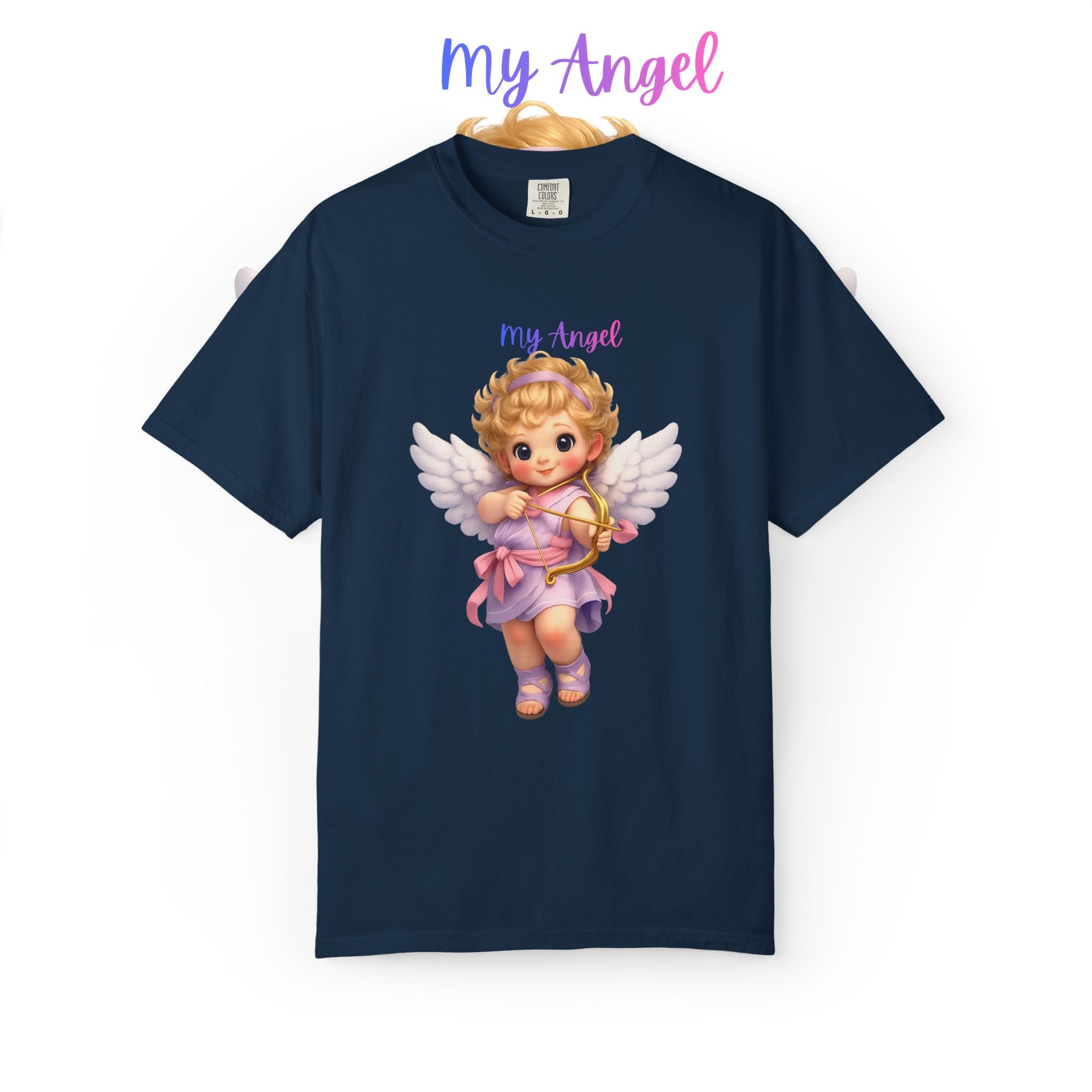 My Angel Tee — Cute Vintage Cherub Graphic T-Shirt