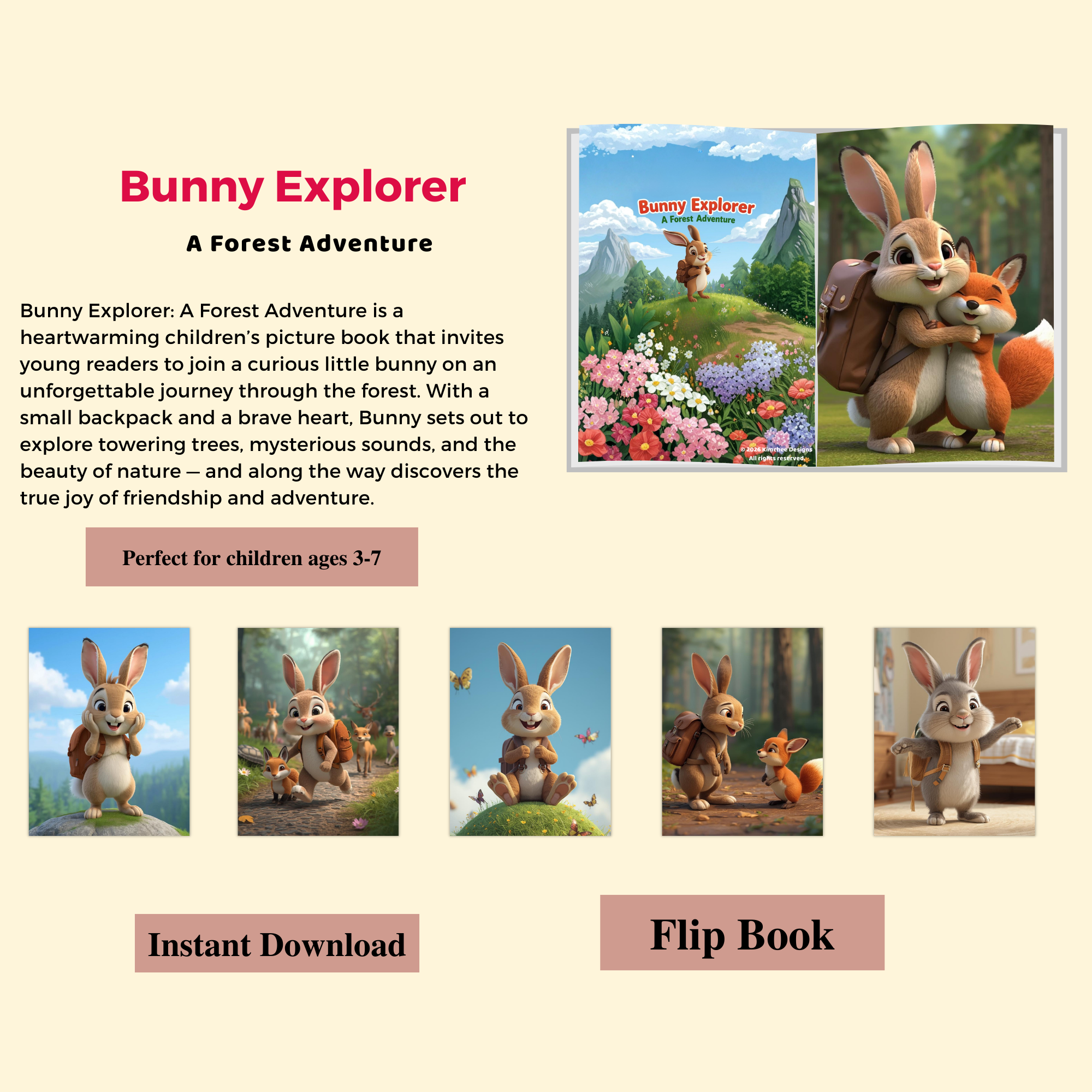 Bunny Explorer:  A Forest Adventure
