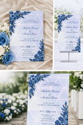 Wedding Invitation digital template
